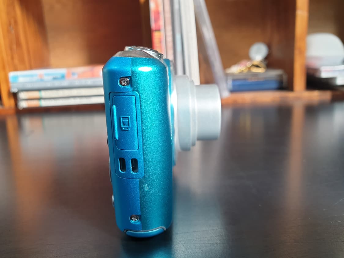 삼성 VLUU ES70 빈티지 디카 메탈릭 시안 블루색 상품이미지8