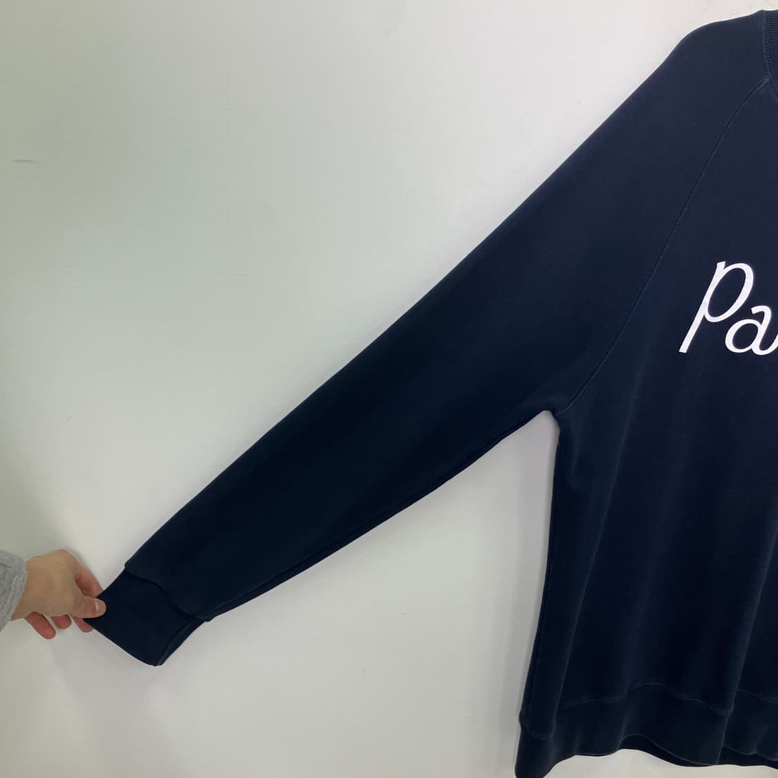 메종키츠네 네이비 파리지앵 스웨트셔츠 XL 상품이미지6