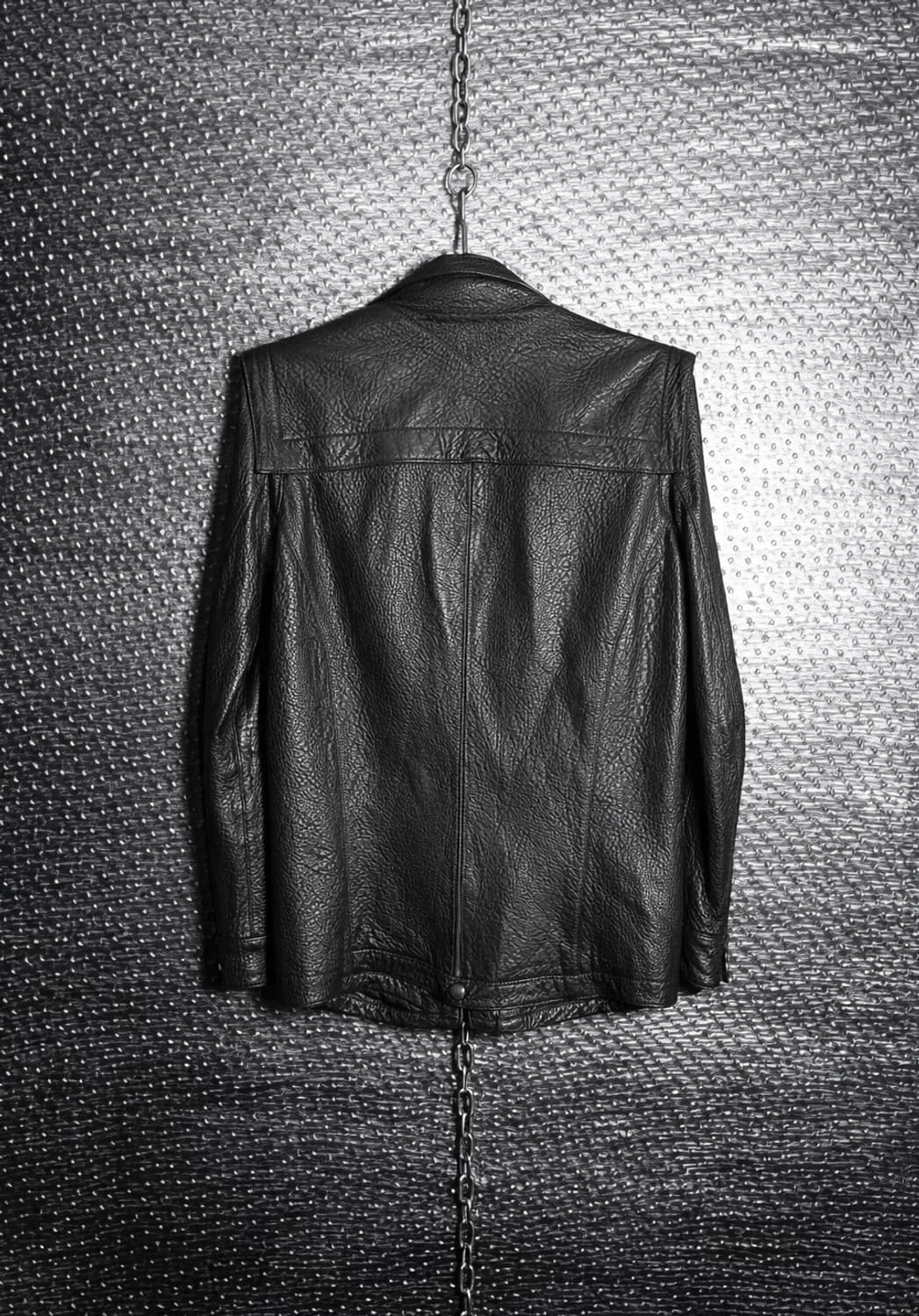 Theyskens theory 하이넥 레더자켓 상품이미지3