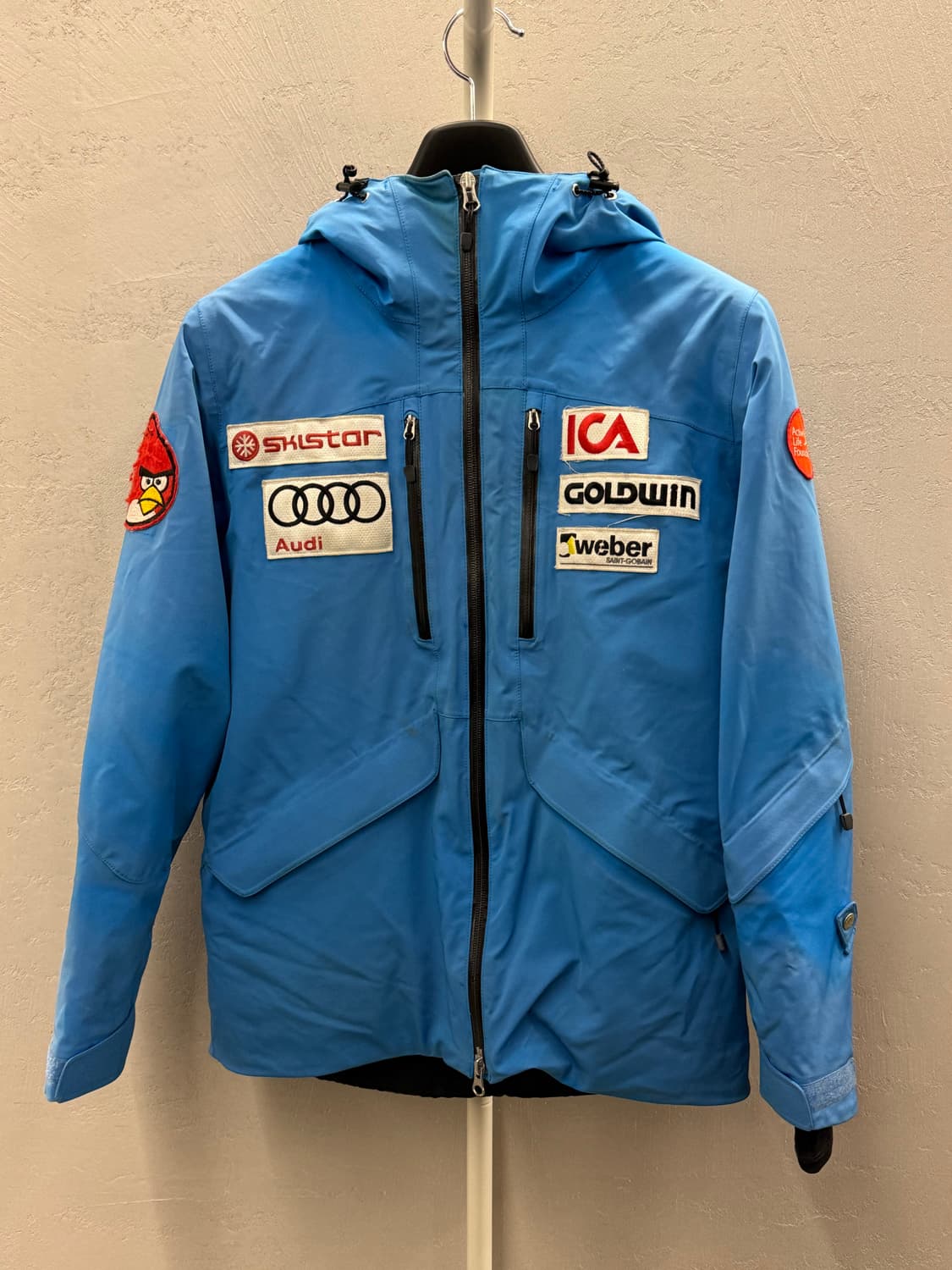 골드윈 아우디 스키복 점퍼 상의 XS 상품이미지2