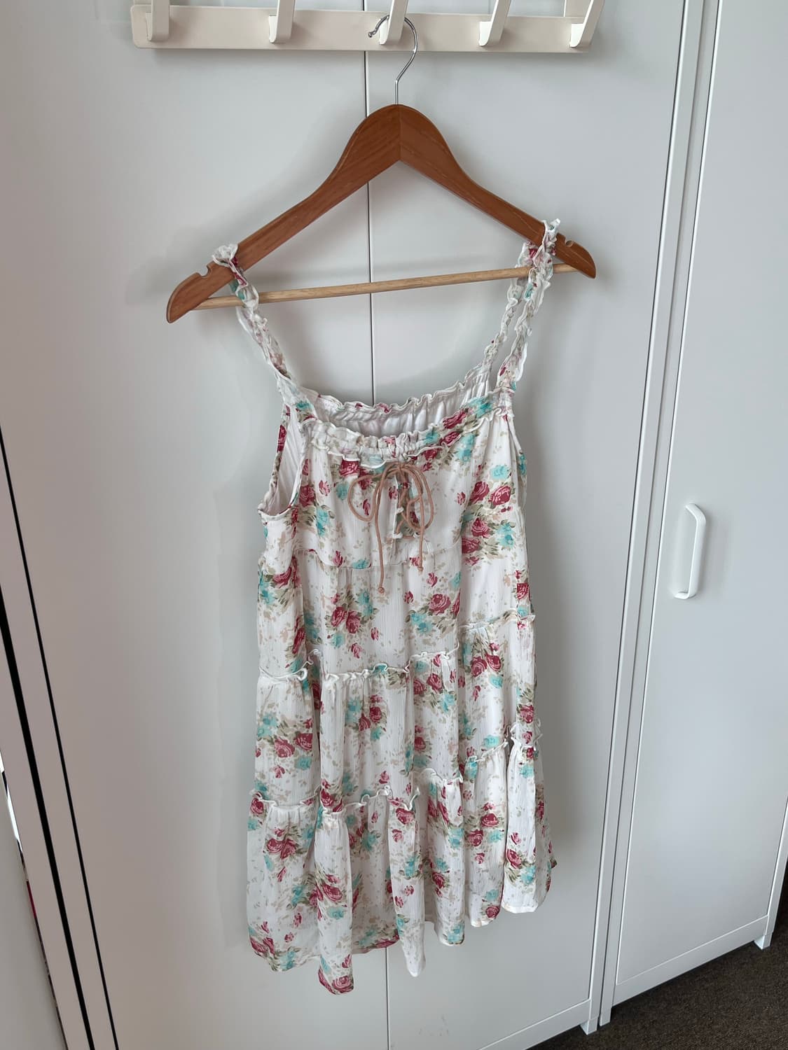  Olive fes olive 올리브데올리브 장미꽃 프릴 원피스 상품이미지10