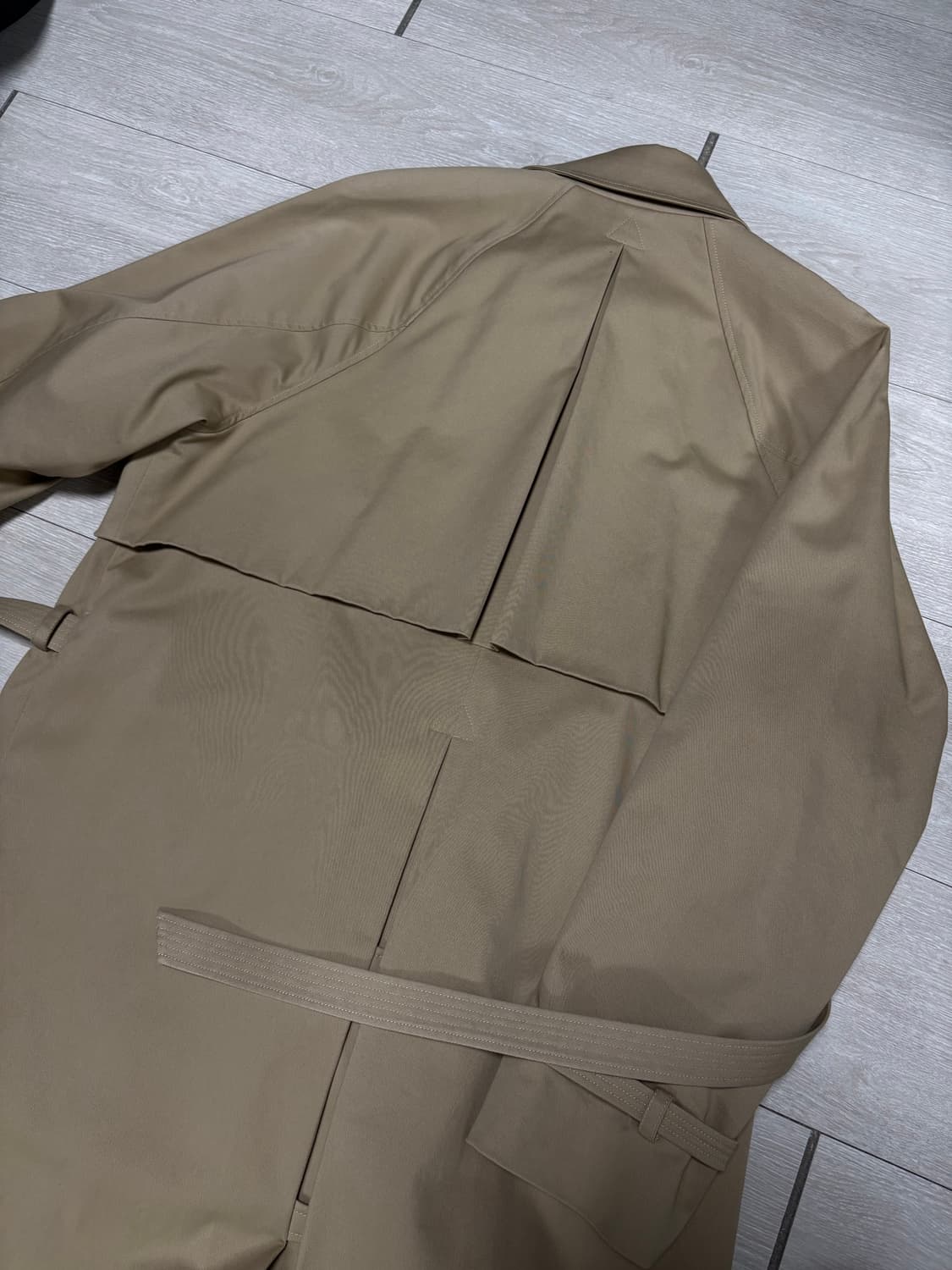 유스 youth 벨티드 트렌치 코트 (m) 상품이미지9