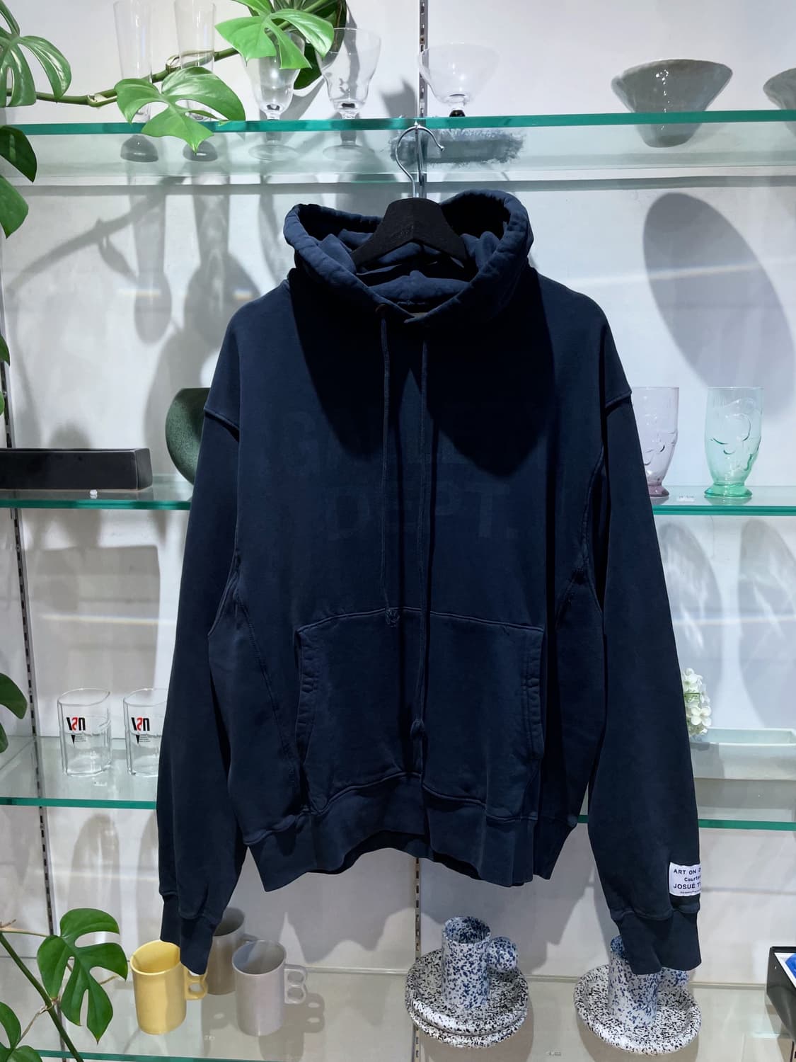 갤러리 디파트먼트 logo hoodie 상품이미지1