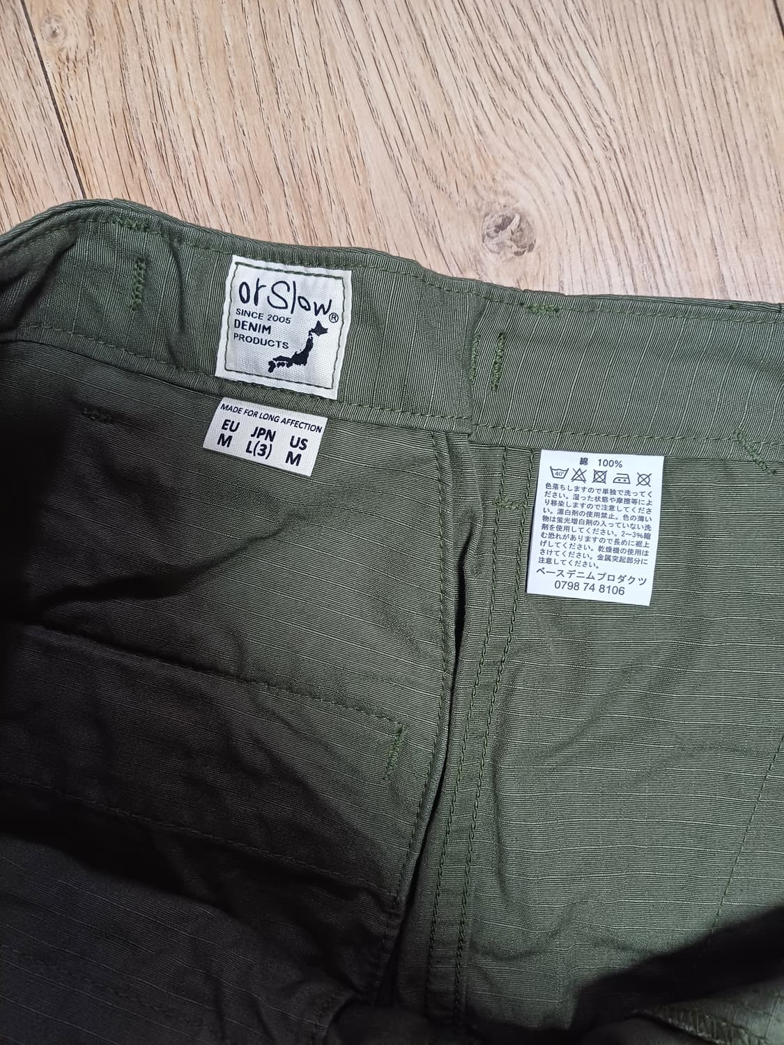 오어슬로우 빈티지핏 6포켓 카고팬츠 3 상품이미지2