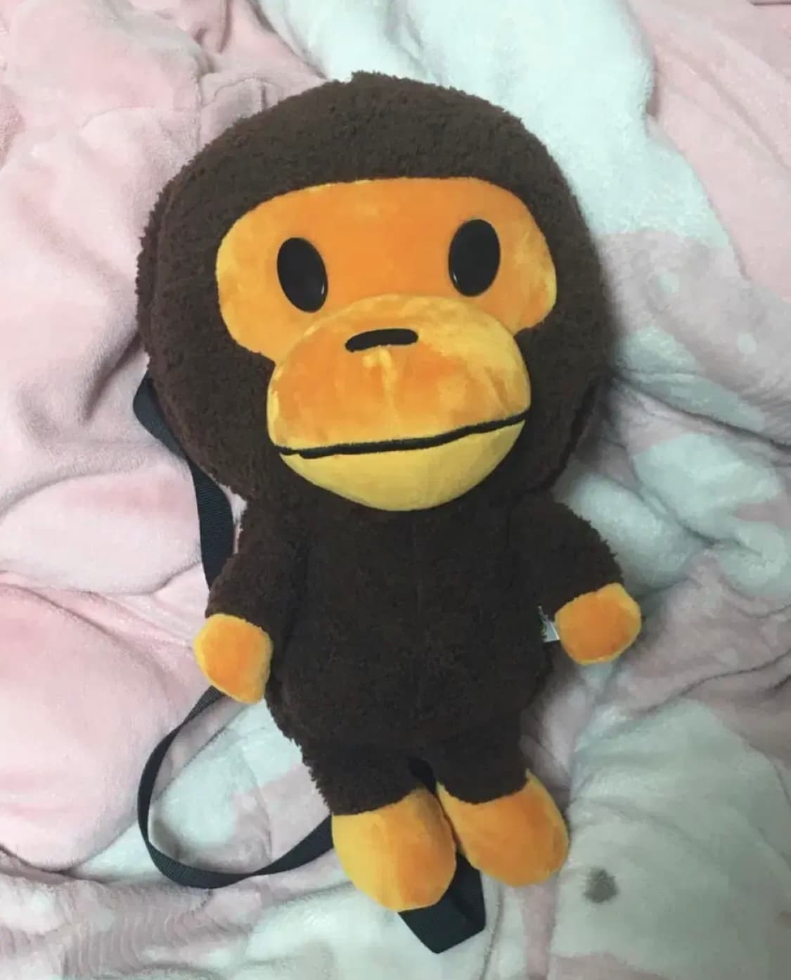 Bape 베이프 마일로 돌 백팩 가방 사루 후드집업 정품 원숭이 카모 상품이미지1