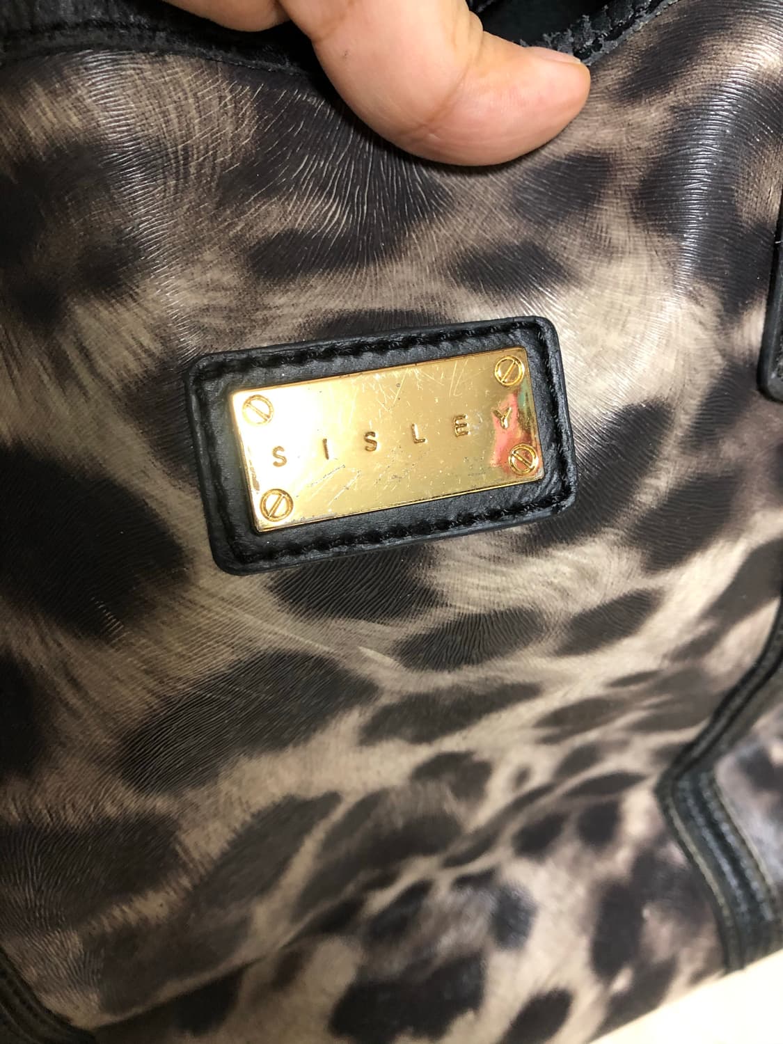 sisley leoparg shoulder bag 호피 가방 상품이미지3