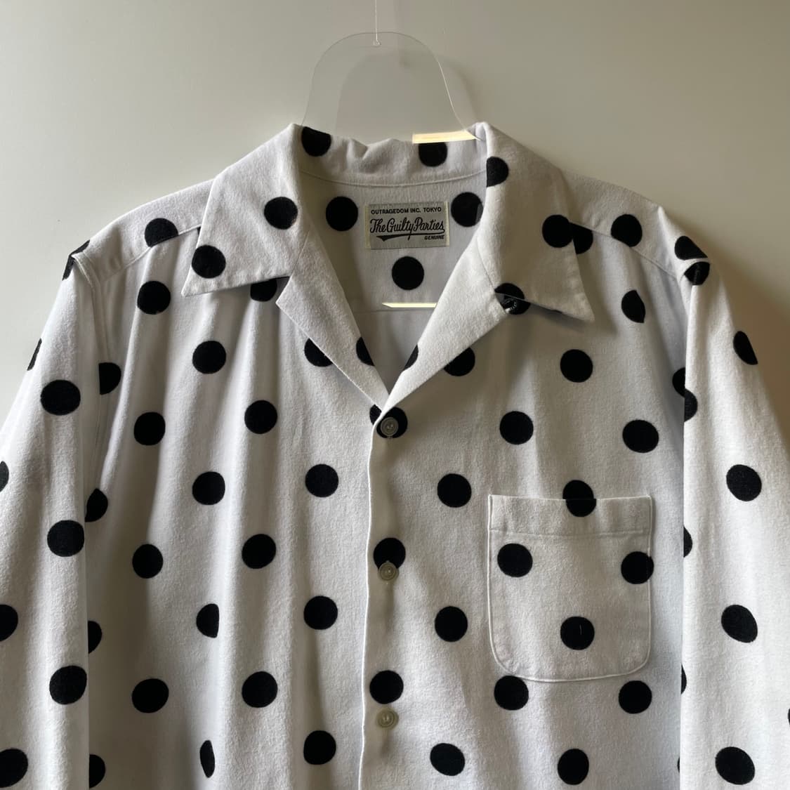 와코마리아 도트셔츠 상품이미지2