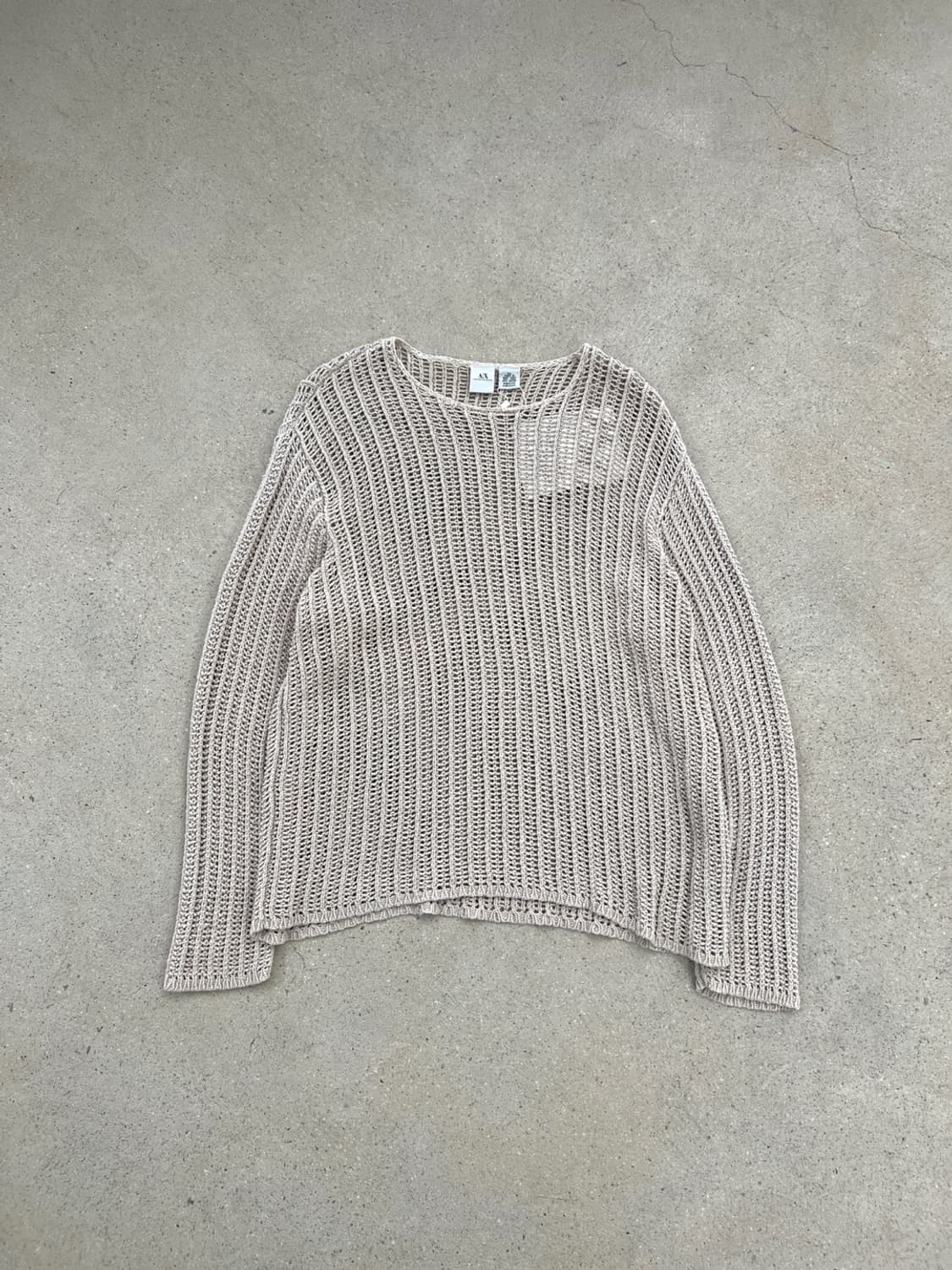 아르마니 익스체인지 아카이브 네트 니트 상품이미지2