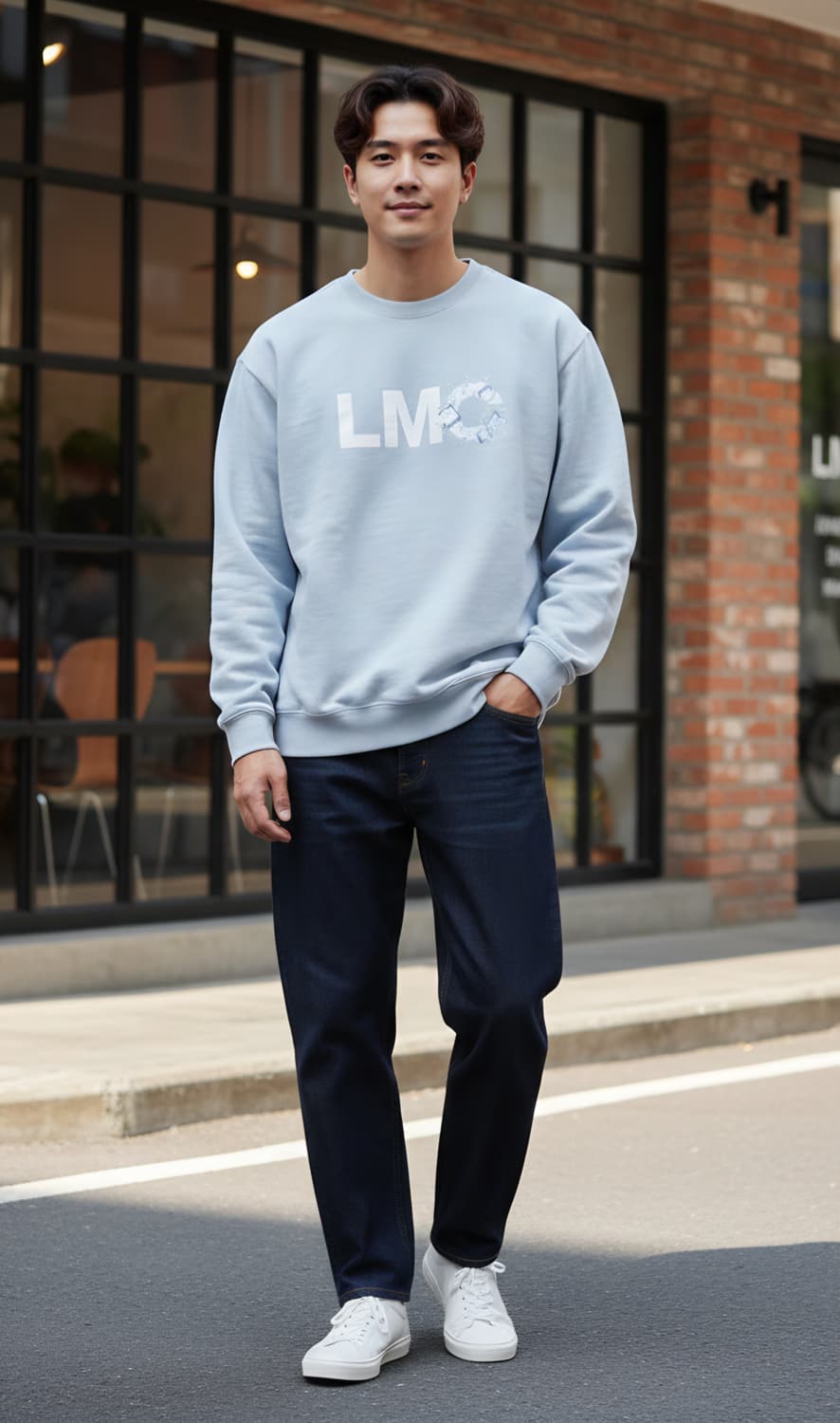 LMC SPARKLING ICE SWEATSHIRT ash blue_M 상품이미지1