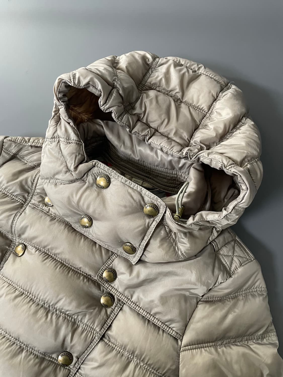 [M] 버버리 브릿 밸티드 경량 구스다운 패딩 점퍼 상품이미지4