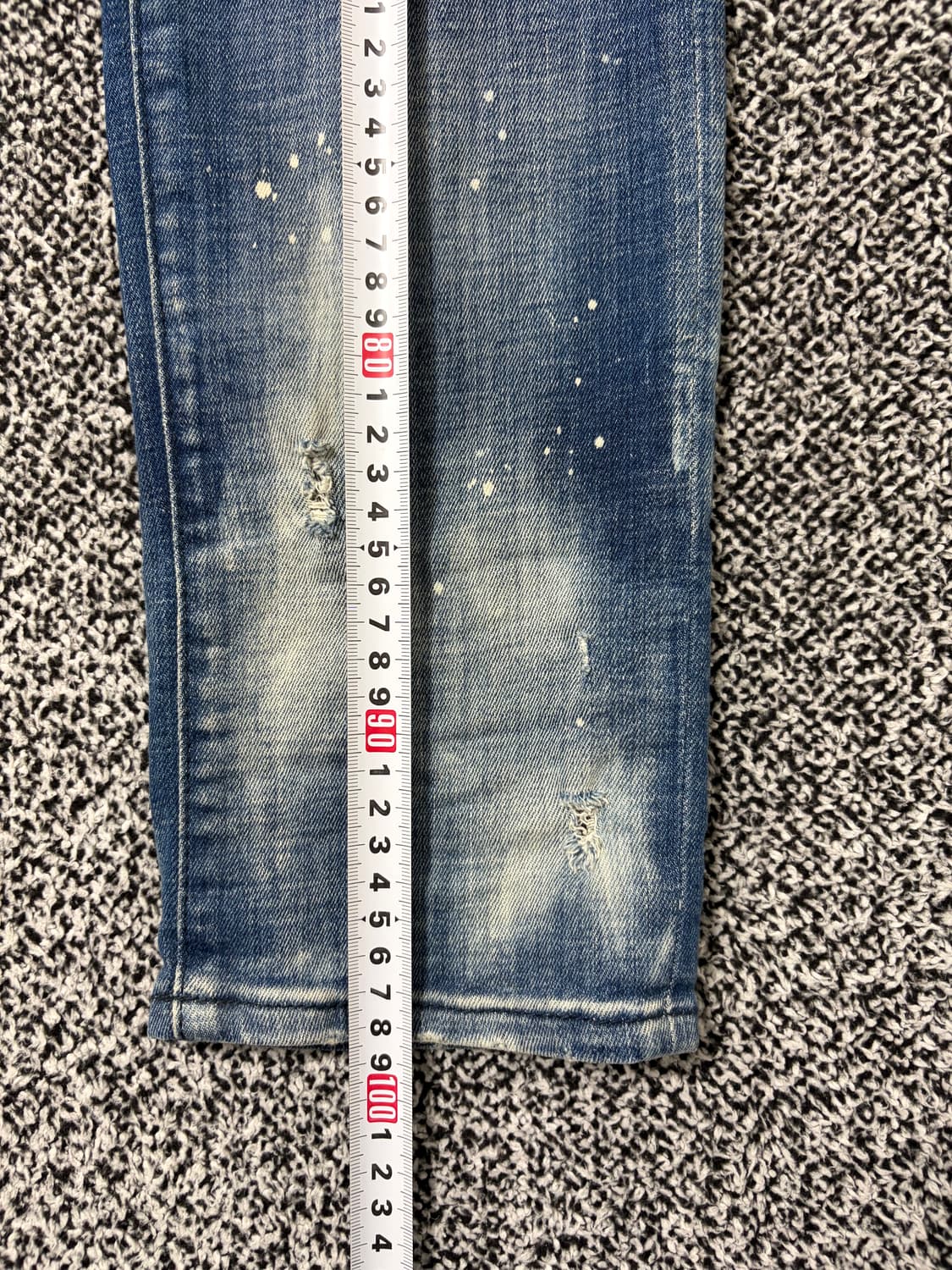 빈티지9. 디스퀘어드2 페인트 스플레터 데님 진 청바지 팬츠 상품이미지6