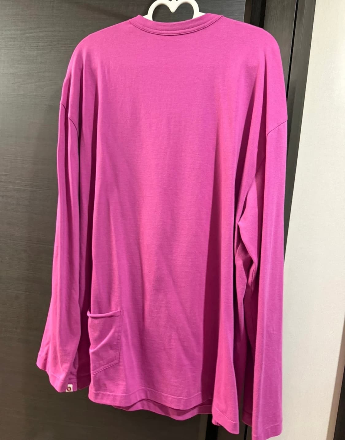 부디무드라 Budhi Mudra 핑크 긴팔 티셔츠 L 상품이미지2