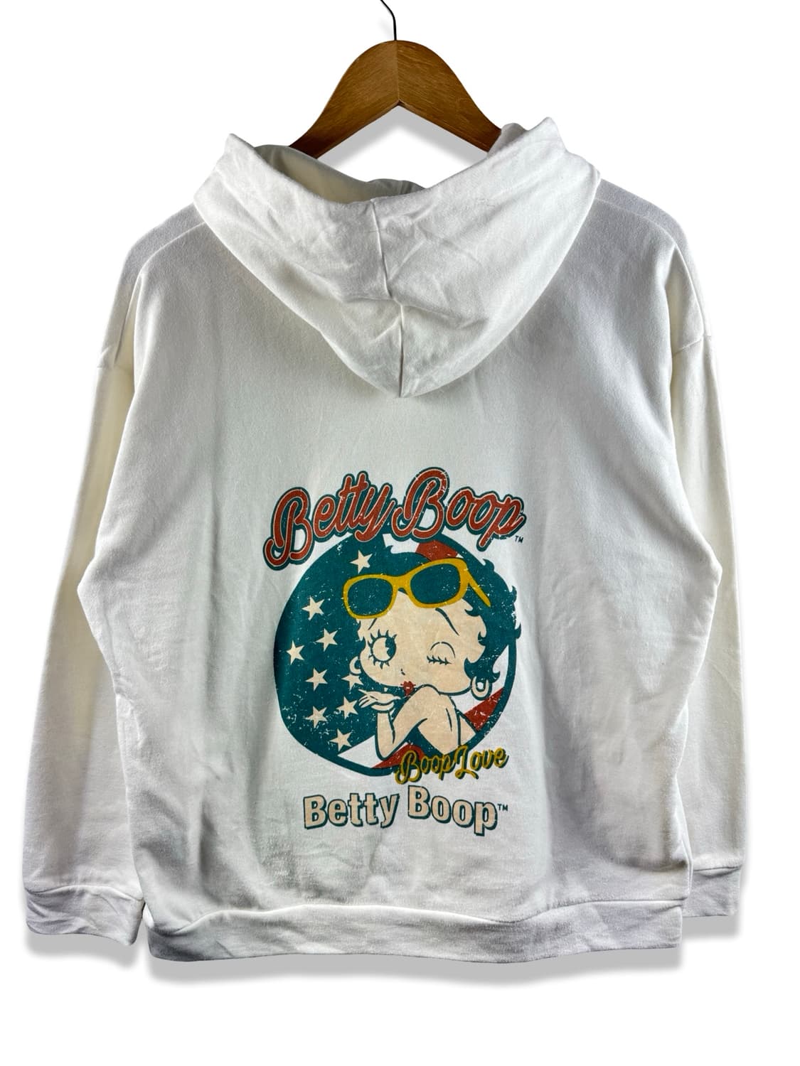 베티붑 성조기 프린팅 후드티셔츠2588 상품이미지1