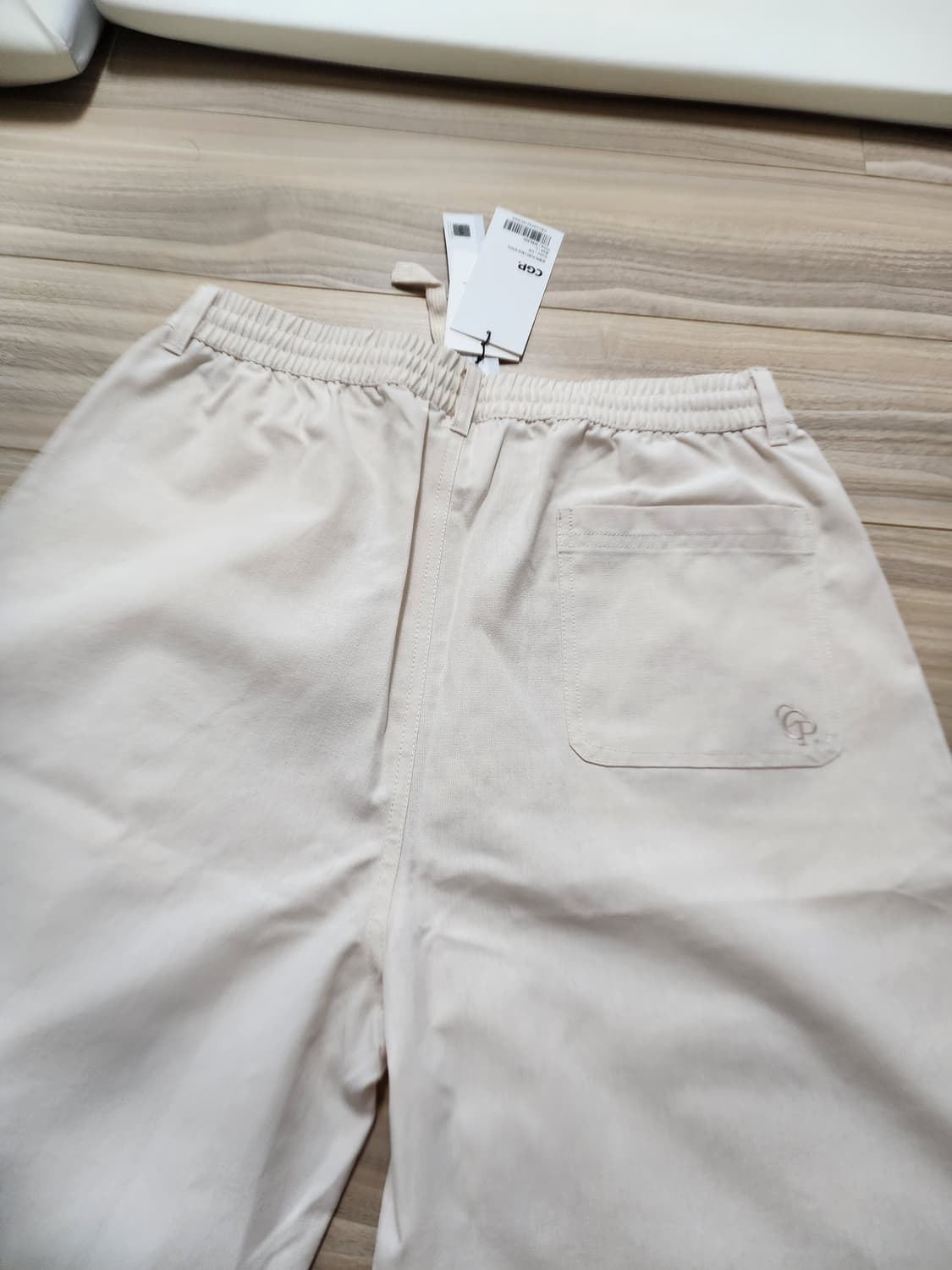 코드그라피딥원턱버뮤다린넨반바지L 상품이미지8