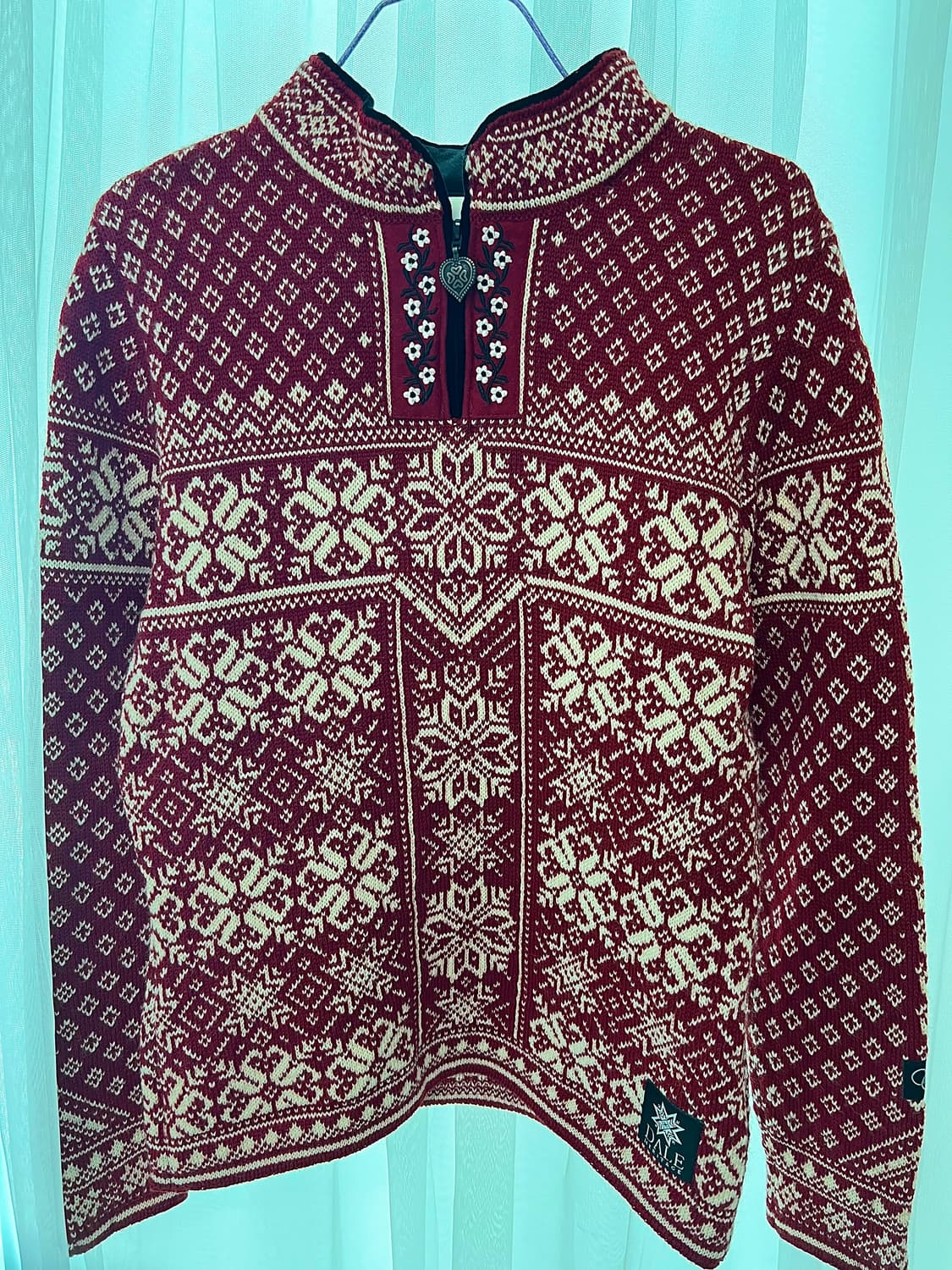 데일 오브 노르웨이 피스 울오버 니트 스웨터 여성s 상품이미지2