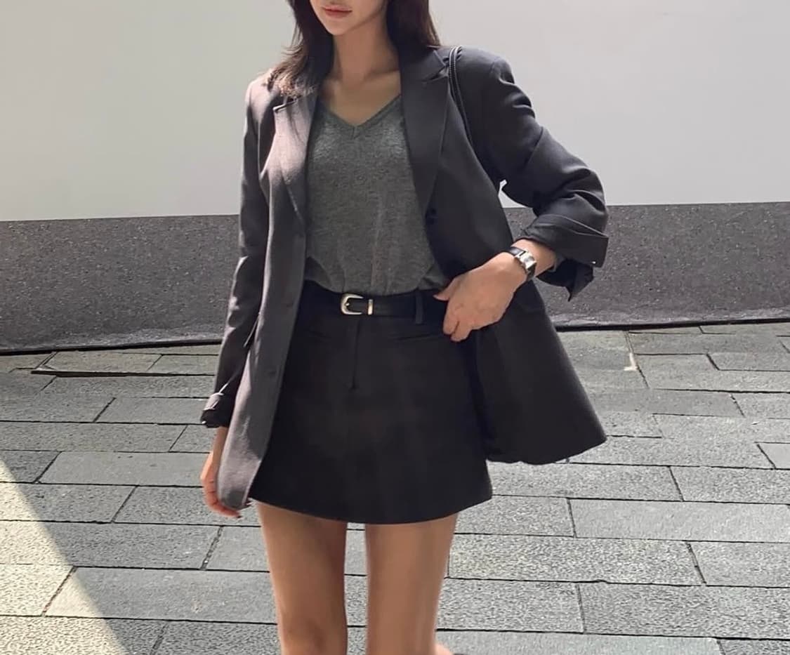 [새 상품] 쥬드마켓 럭스라인 자켓 셋업m 상품이미지2