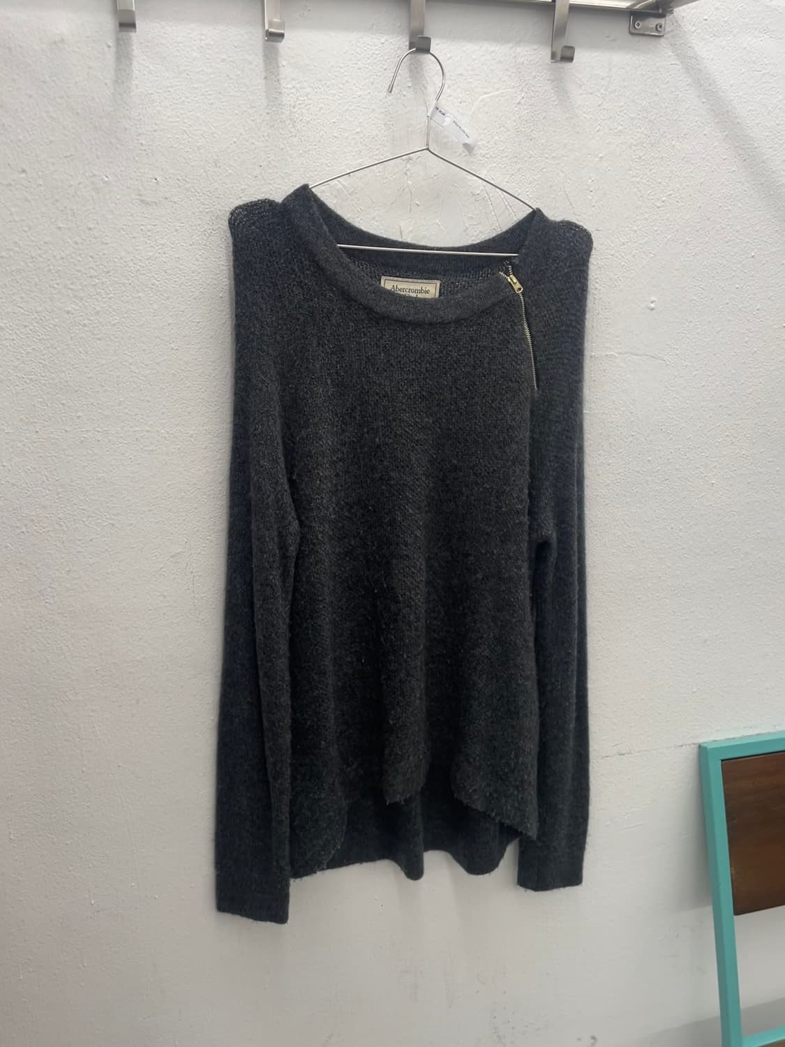 아베크롬비 사이드지퍼 니트 상품이미지1