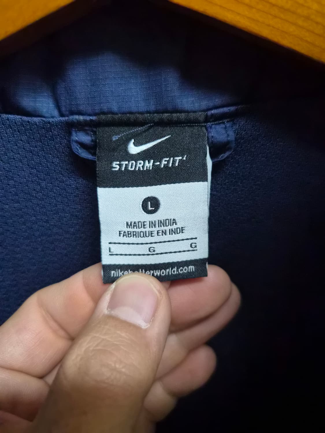 L) 나이키 13/14시즌  바르셀로나 트랙자켓(바람막이) 팝니다 상품이미지4