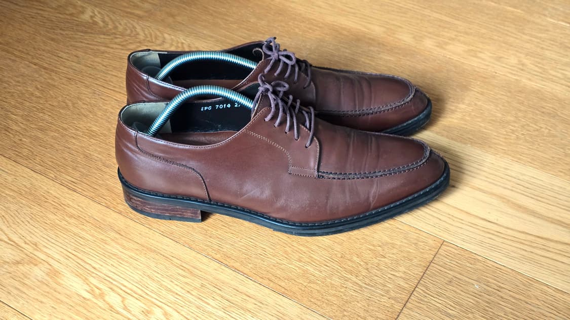 로맨틱 무브 남자 수제 구두 (브라운 270) 상품이미지5