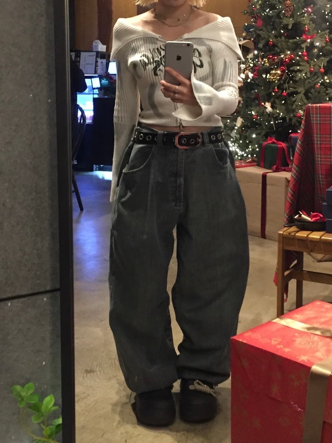 오프숄더 니트  상품이미지2