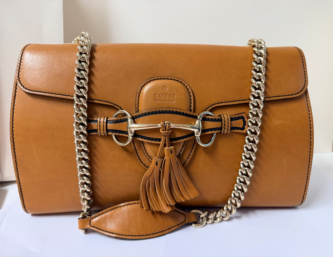 [정품] 구찌 에밀리 브라운 숄더백 상품이미지3