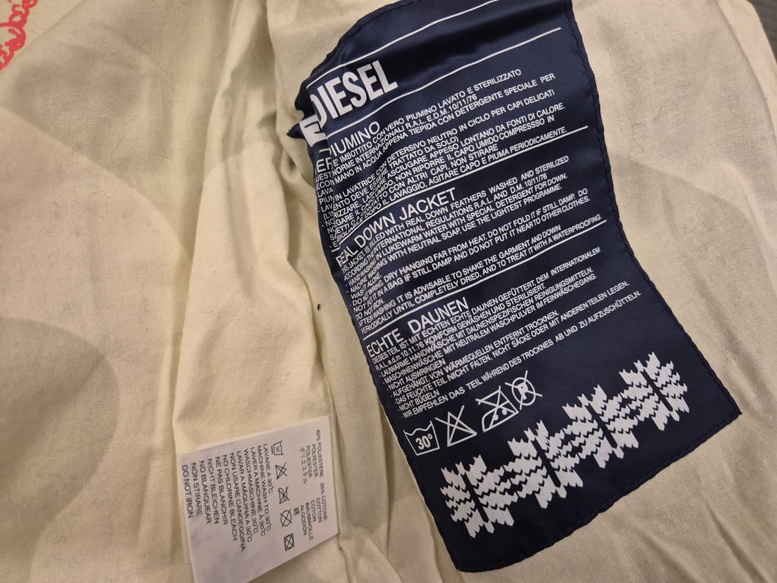 00s 디젤 패딩 봄버 상품이미지7