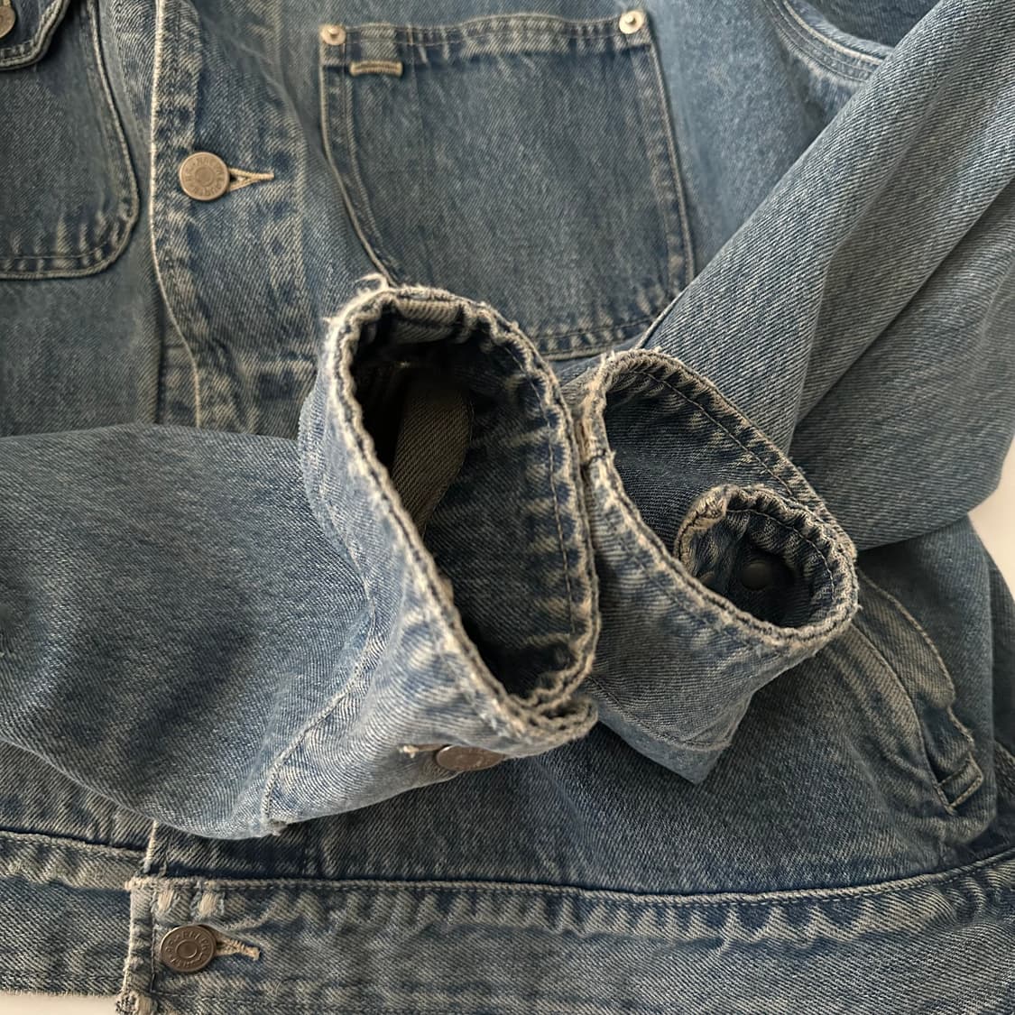 90's더블알엘 rrl 덩가리 데님자켓 상품이미지6