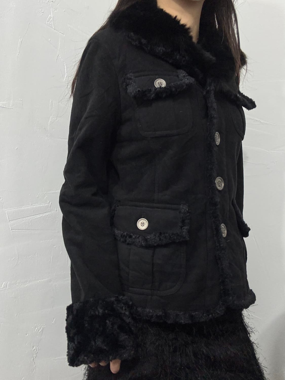 comme ca du mode faux fur design jacket 상품이미지7