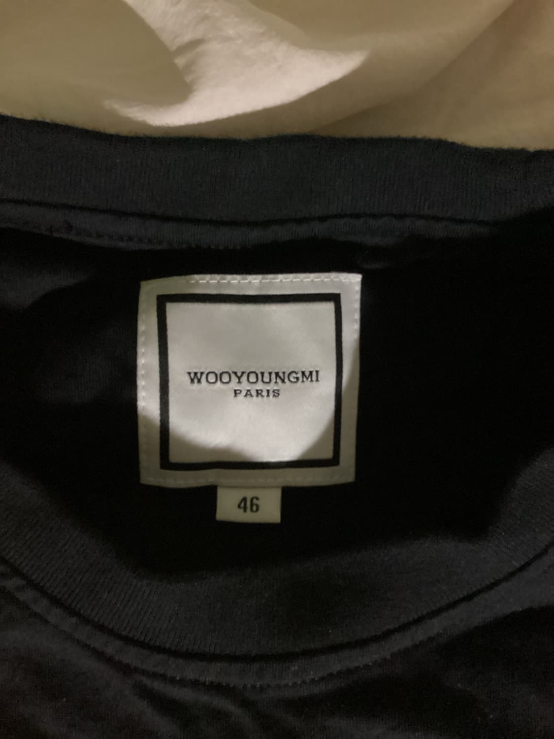 새상품)우영미 백로고 티셔츠 상품이미지3