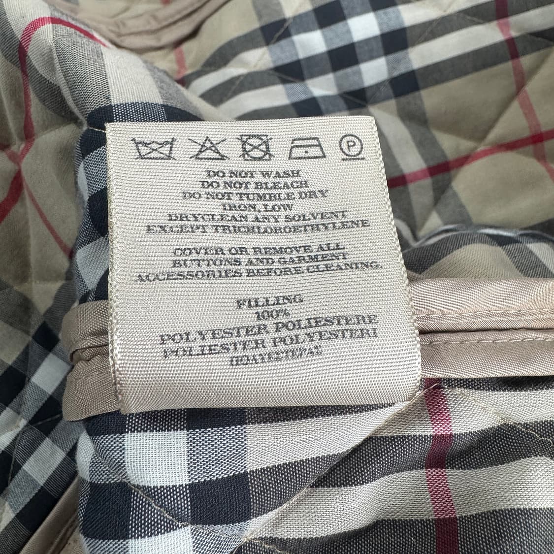 버버리런던 퀼팅 롱 자켓 상품이미지5