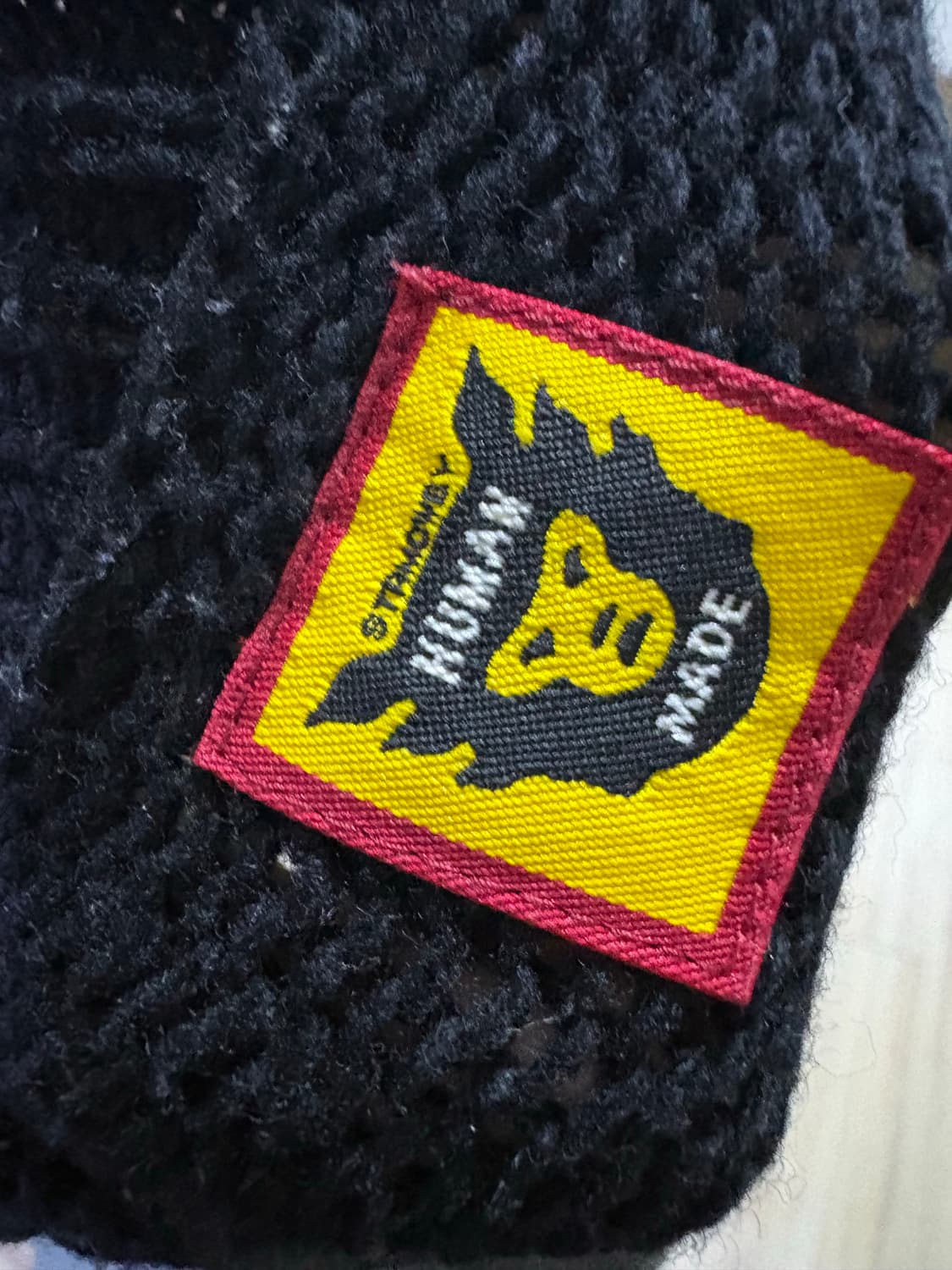 휴먼메이드 블랙 니트 XL 상품이미지3