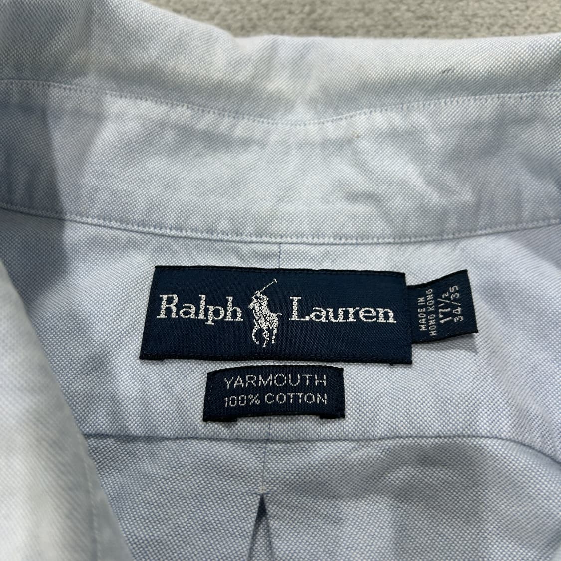 Polo 랄프로렌 셔츠 하늘색 긴팔 2XL 상품이미지2