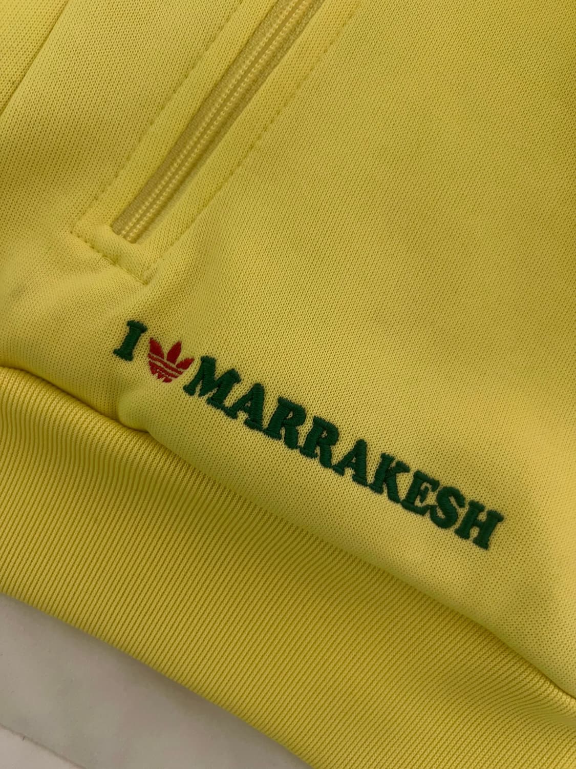 [95] 초희귀) 아디다스 러브 마라케시 트랙탑 레몬소다 져지 우먼스 상품이미지4