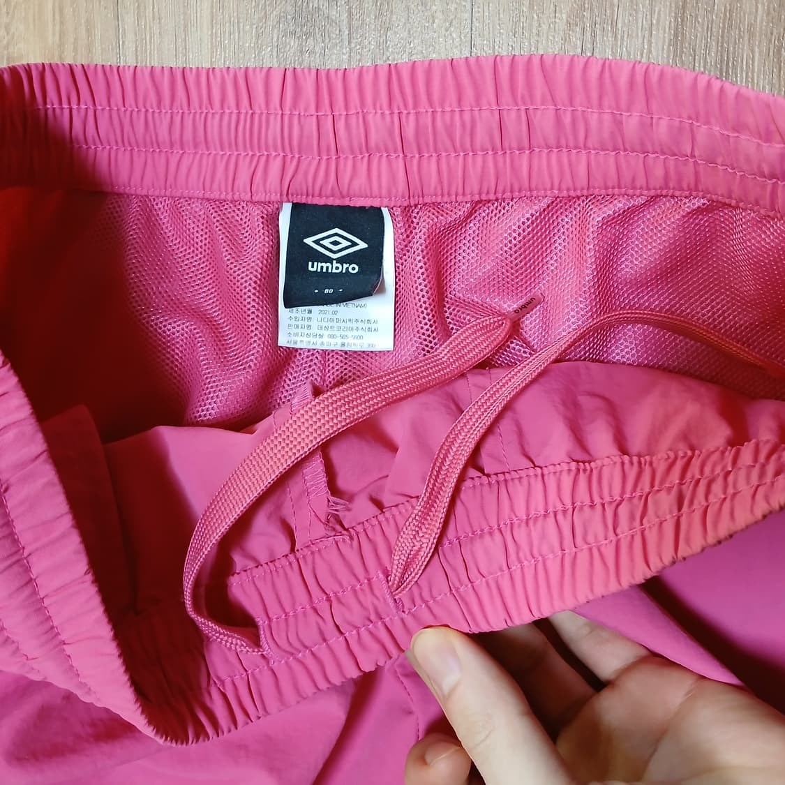 umbro 엄브로 나일론 바스락 쇼츠 반바지 운동 상품이미지5