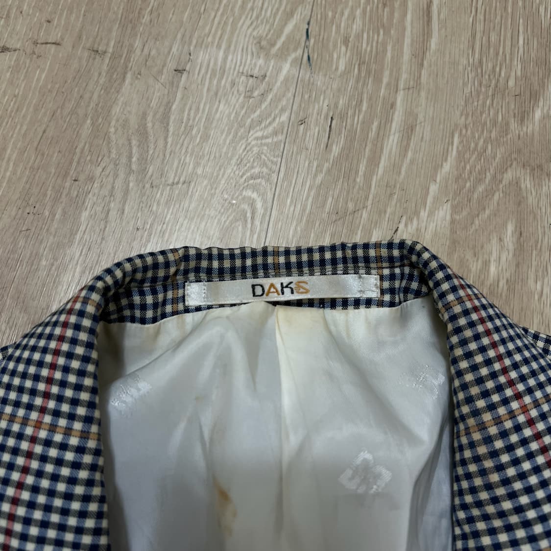 닥스 런던 여성 클래식 체크 정장 자켓 94-165 상품이미지4