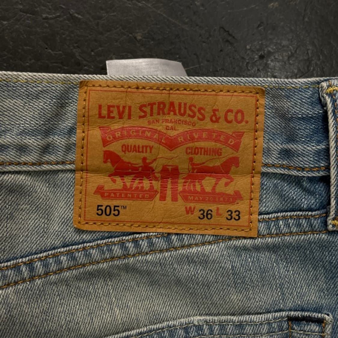 36 리바이스 505 청바지 상품이미지5