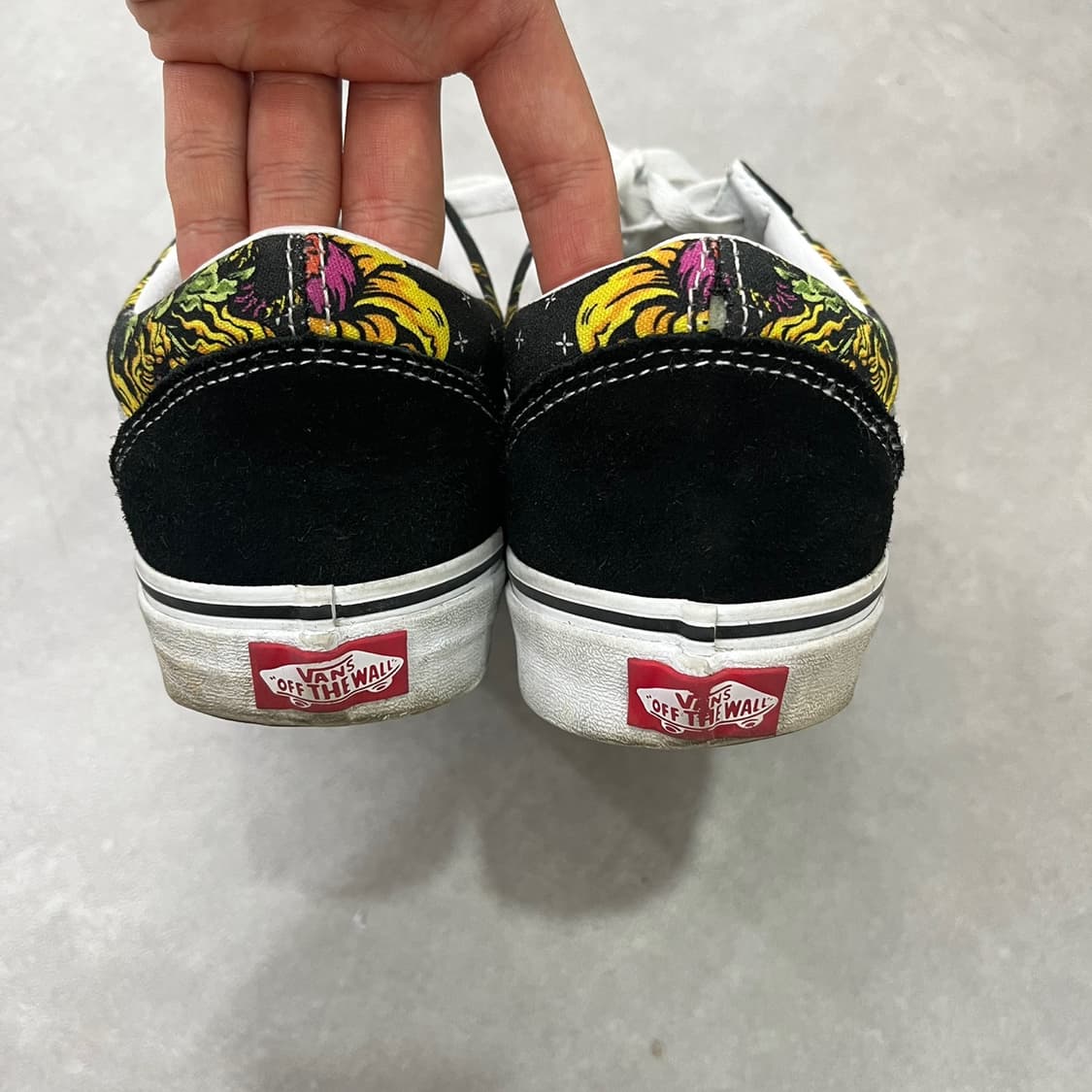 반스 올드스쿨 스컬 그래픽 스니커즈 신발 상품이미지5