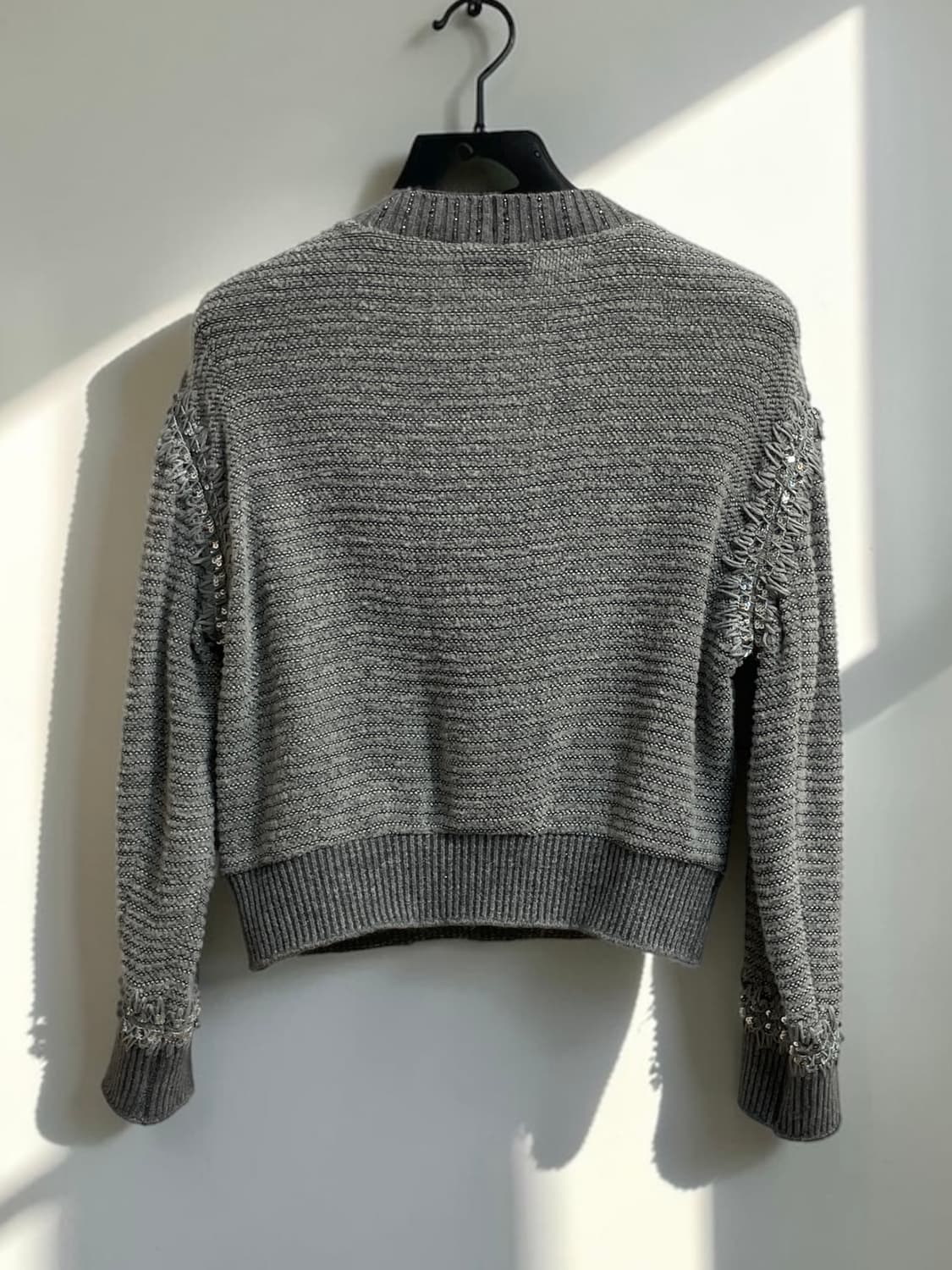랑방 컬렉션 그레이 텍스처 니트 상품이미지7