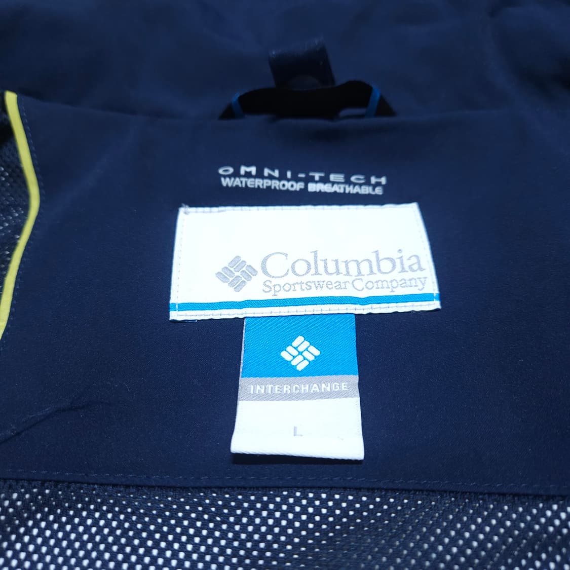 콜롬비아) L 남자 옴니테크 바람막이점퍼 / 왕눈이샵 상품이미지8