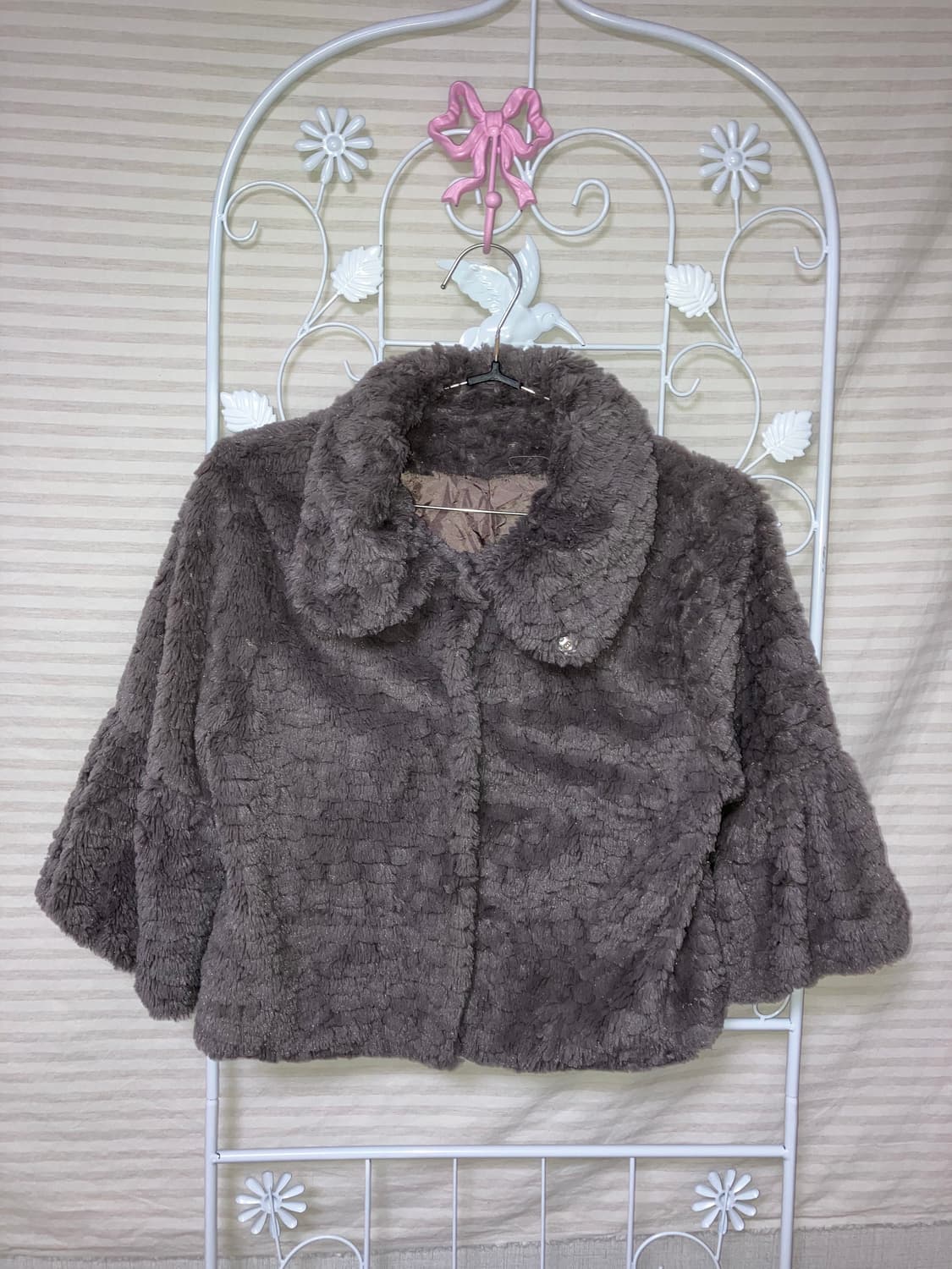 jpn vintage 차콜 하이넥 후리스 자켓 y2k 스트릿 갸루 펑키 상품이미지1