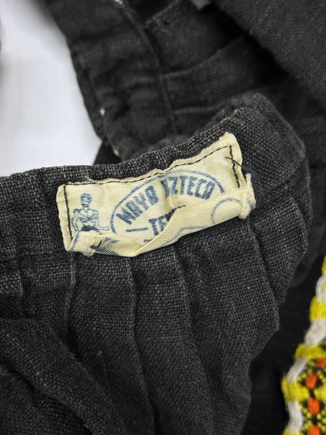 🪇하구미의 에스닉 자수 코디세트🪇 레이어드 소라색 니트 히피 레어템 상품이미지7