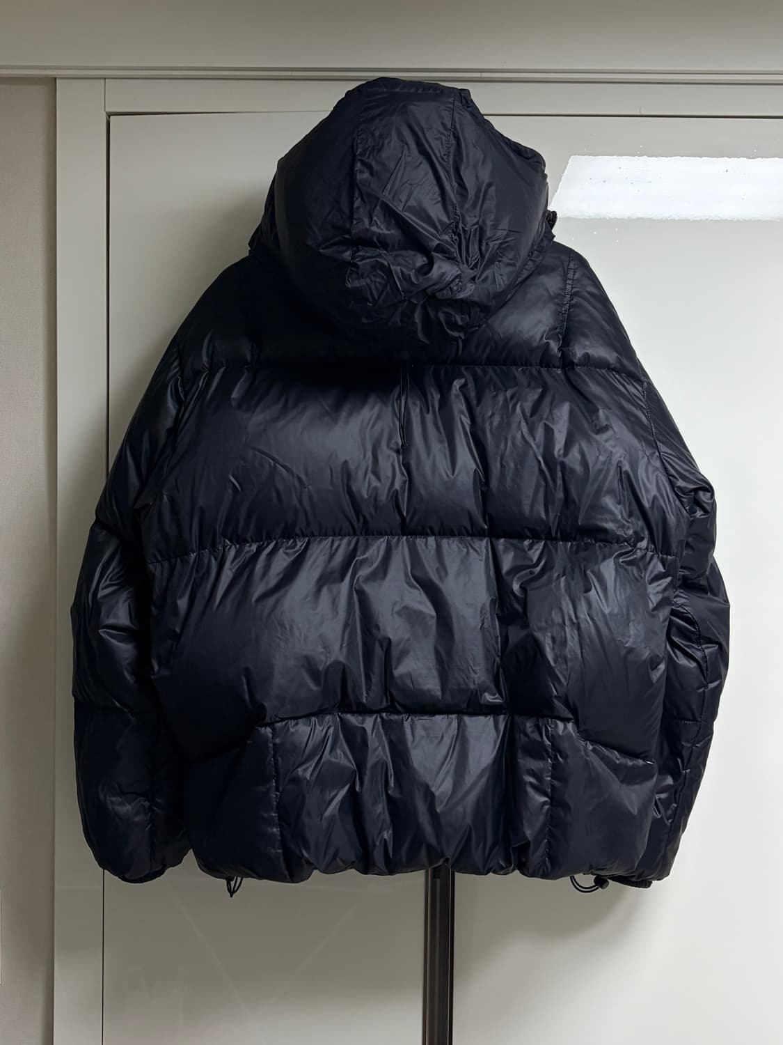 누마레ee 숏다운 패딩 블랙 상품이미지5