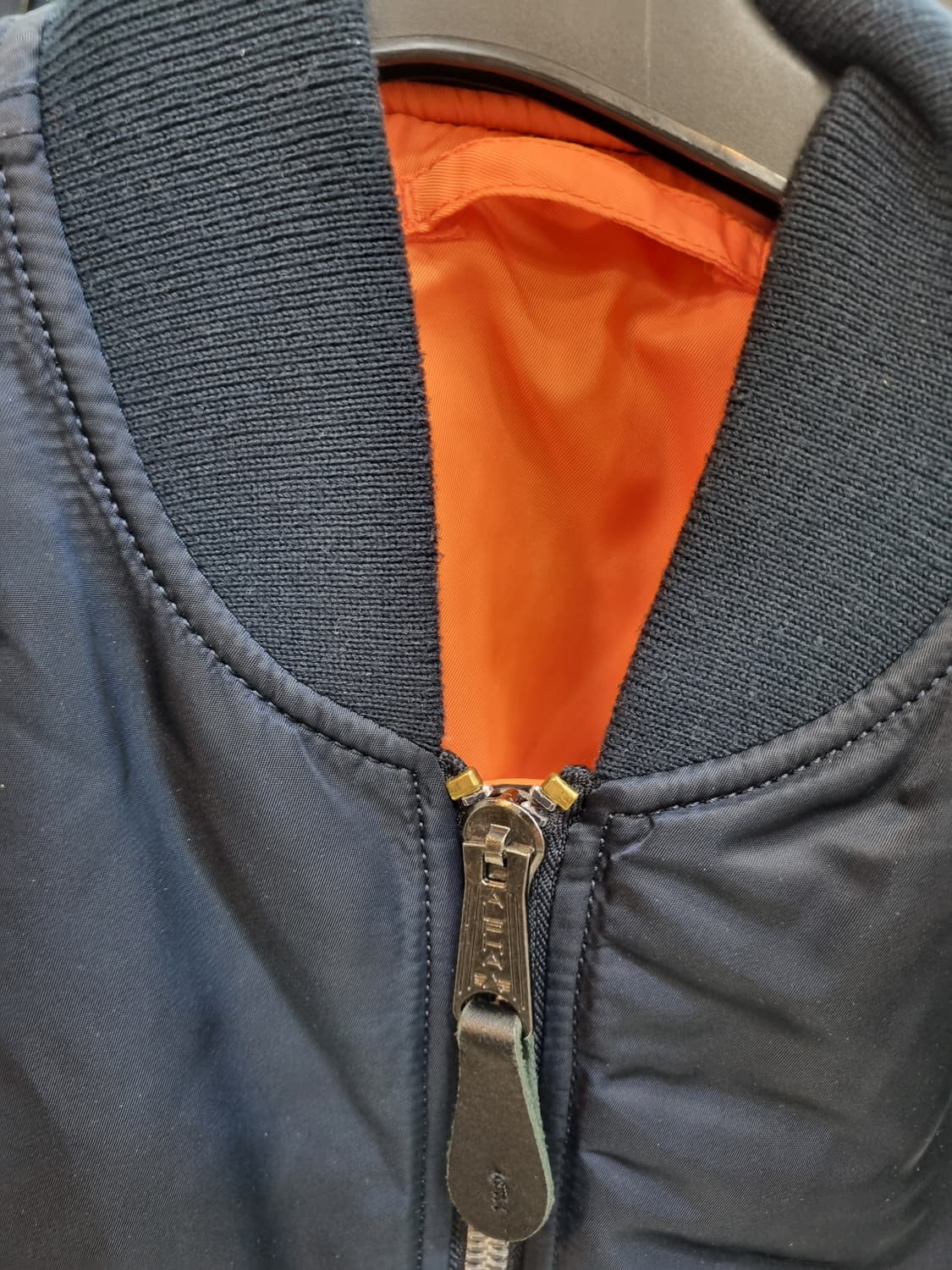 알파인더스트리 MA-1 네이비 XSMALL 상품이미지7