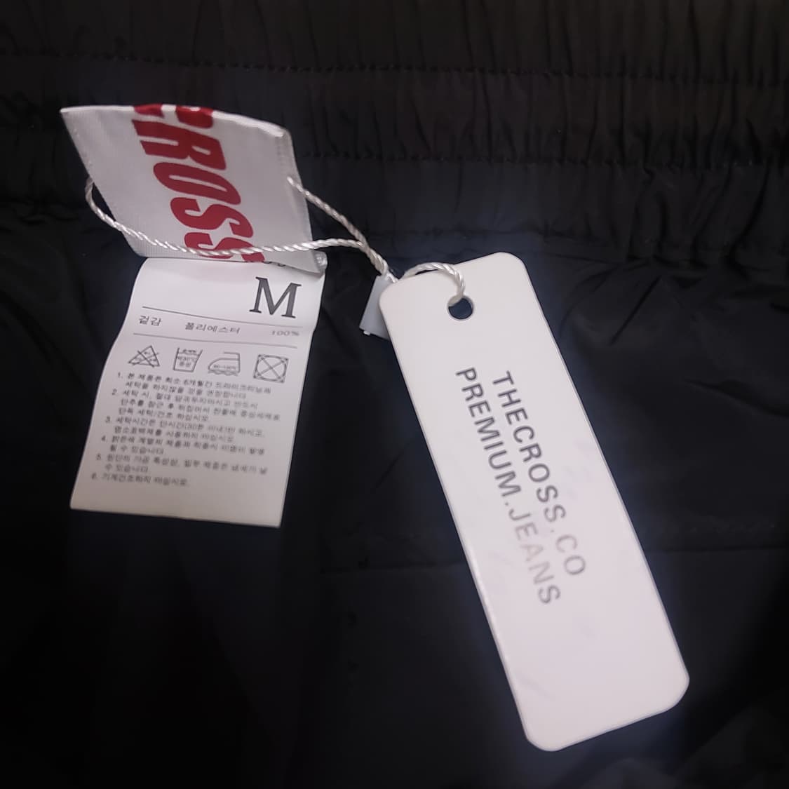 새상품 더 크로스 블랙 여름 바스락 남자 반바지  28~30 상품이미지4