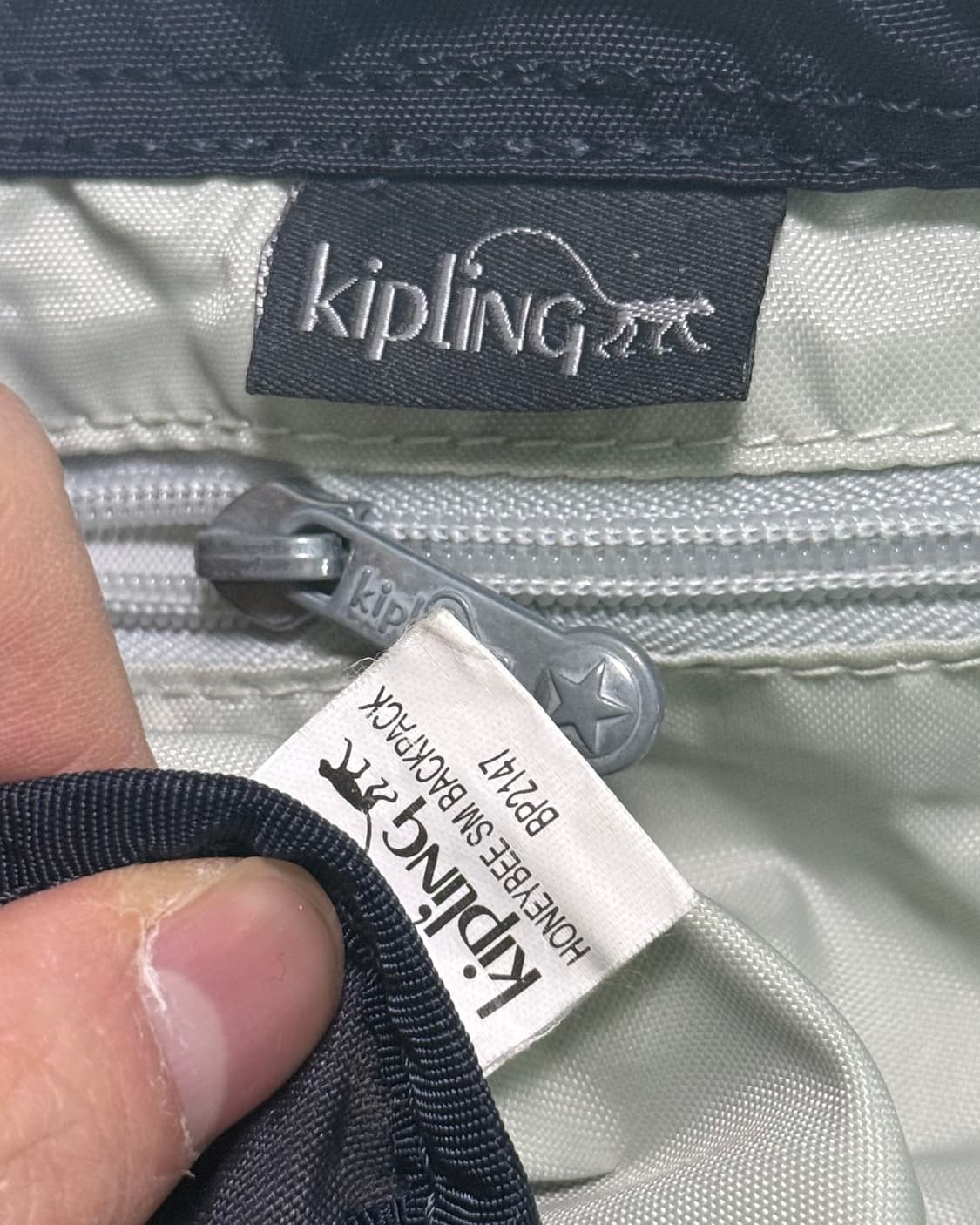 키플링 복조리 가방 백팩 남색 네이비 미니백 고릴라 인형 키링 y2k 상품이미지8