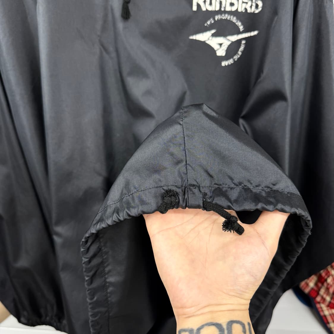 90s 미즈노 런버드 경량 바람막이 made in JAPAN (3XL)  상품이미지5