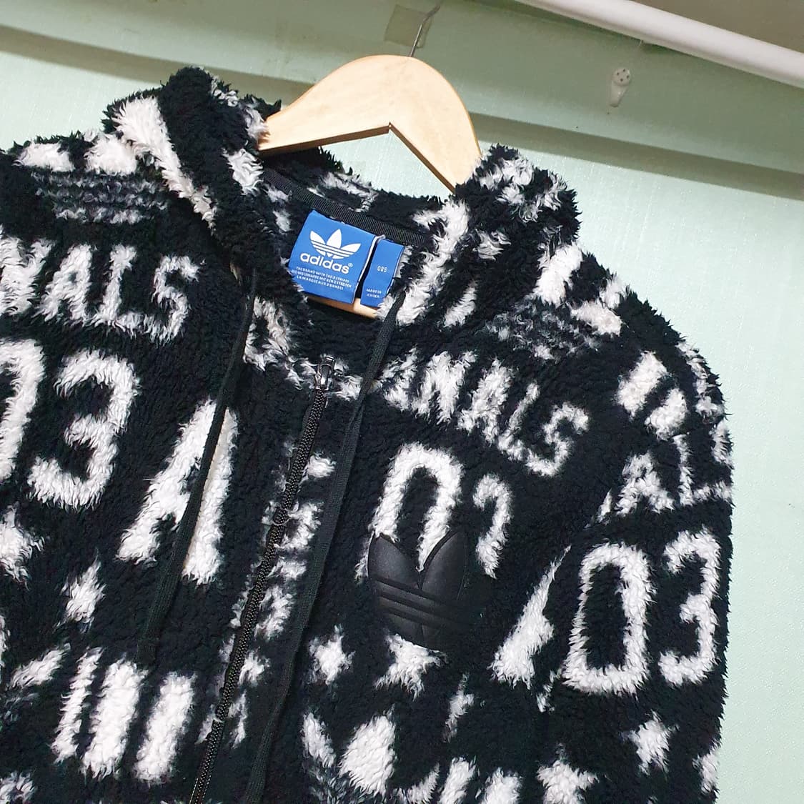 아디다스 파이어버드 빅로고 후리스 85 상품이미지4