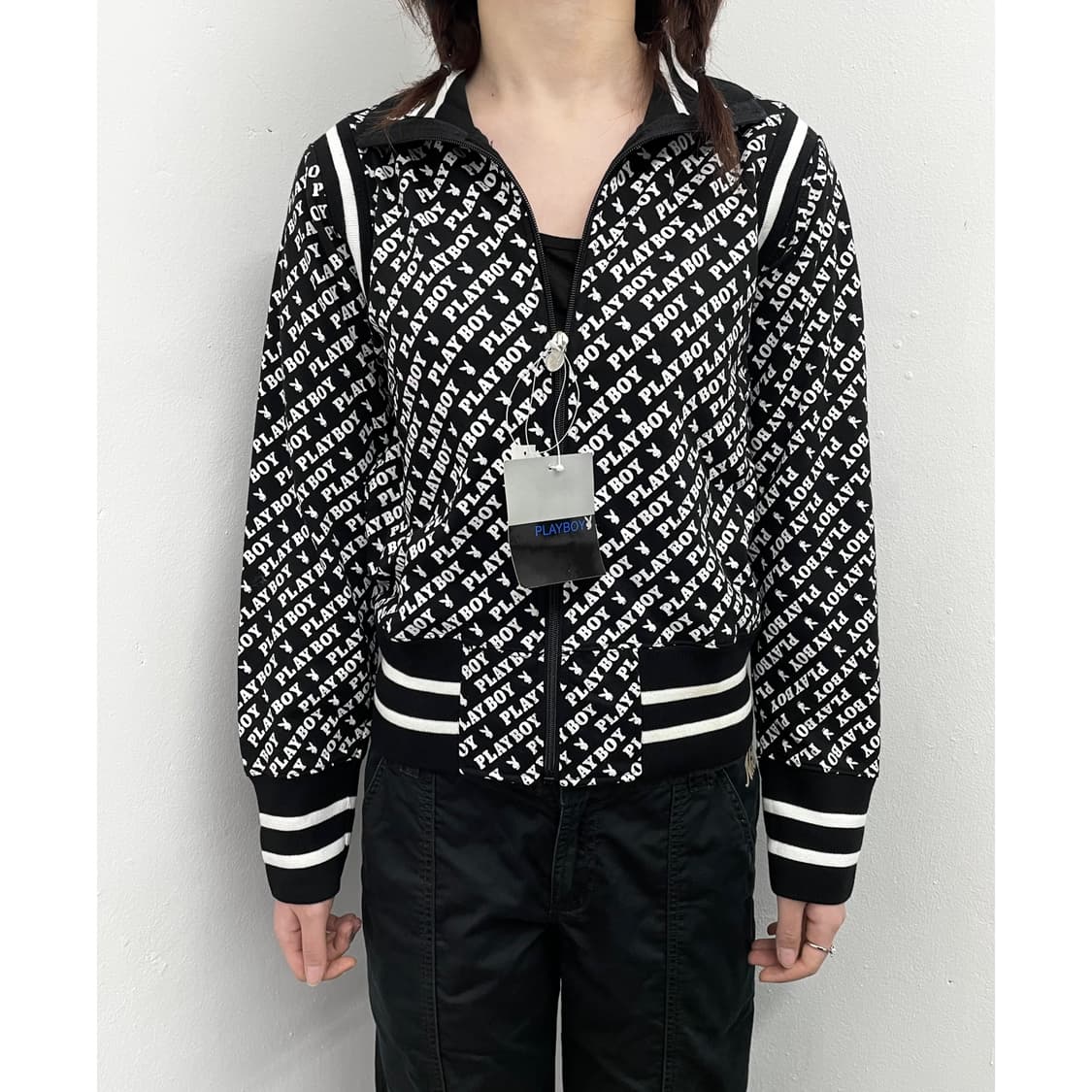 플레이보이 모노그램 풀 집업 상품이미지1
