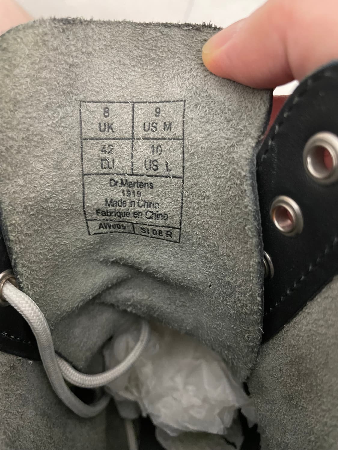 [US9] 닥터마틴 1919 블루토 상품이미지6