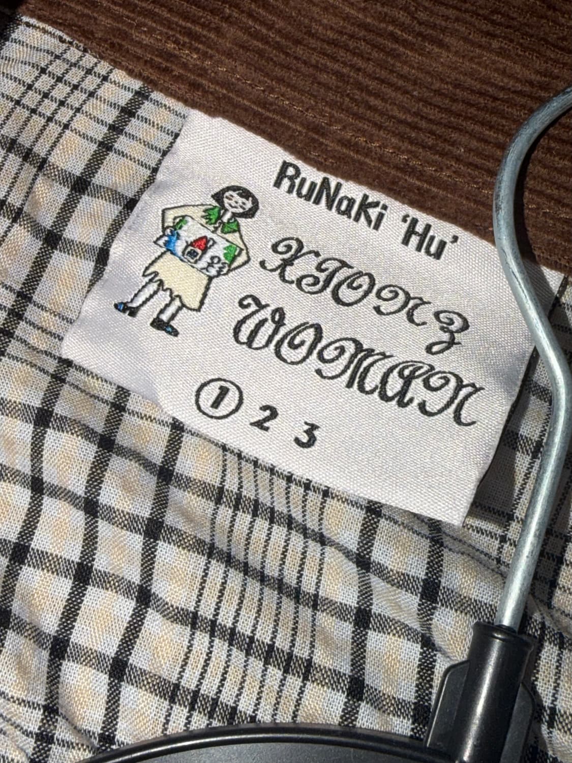 루나키후 파머 체크 셔츠 상품이미지5